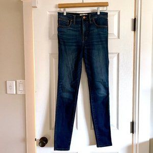 Madewell Tall 10" Skinny Jeans in Danny Wash